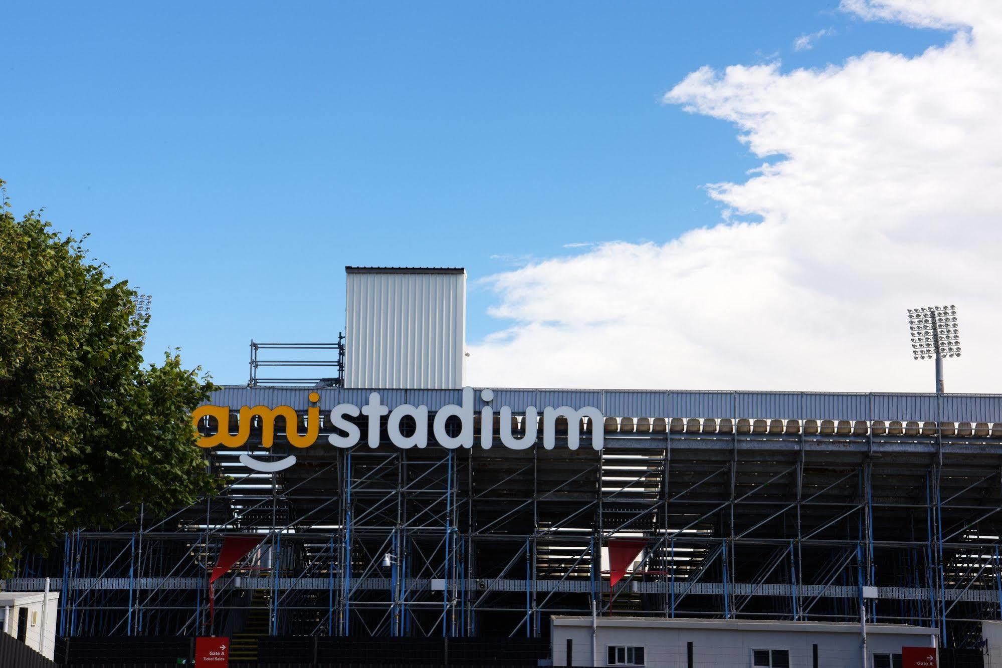 Addington Stadium Motel Christchurch Exterior foto